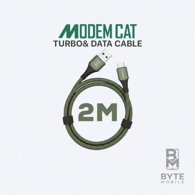 کابل 2 متری تــوربو Modemcat MCB-013 Type-C