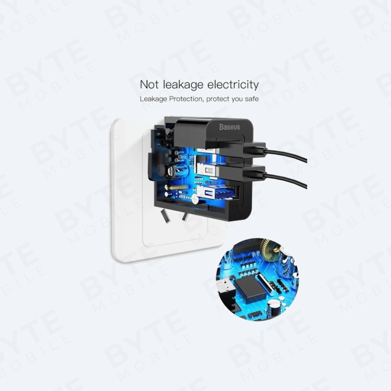 شارژر دیواری 3 پورت بیسوس Baseus Duke Universal Travel Charger