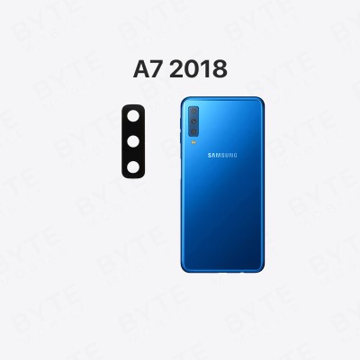 شیشه لنز اورجینال دوربین SAMSUNG A750/A7 2018