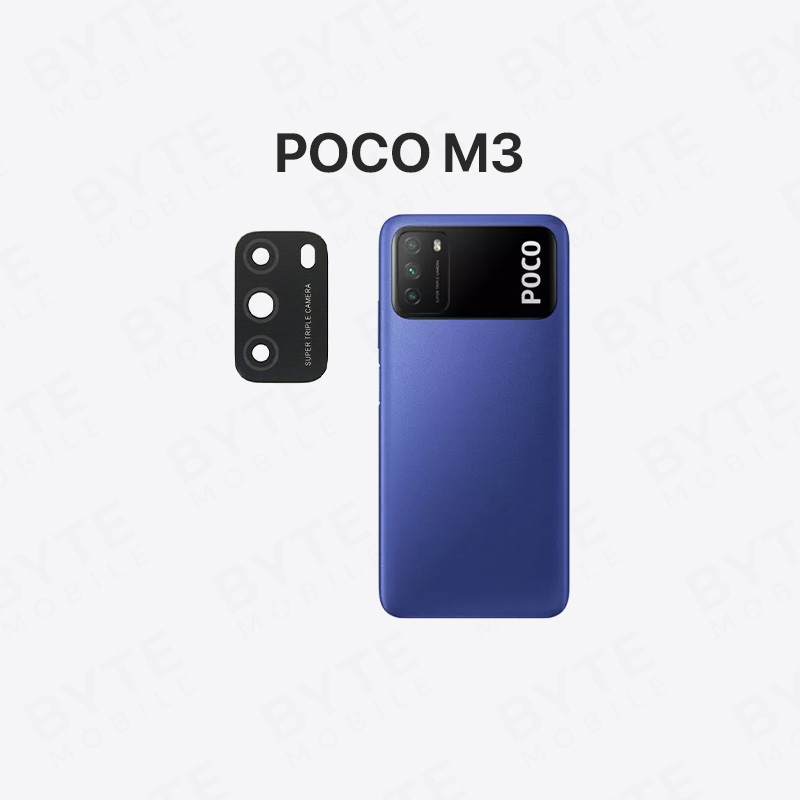 شیشه لنر اورجینال دوربین XIAOMI POCO M3