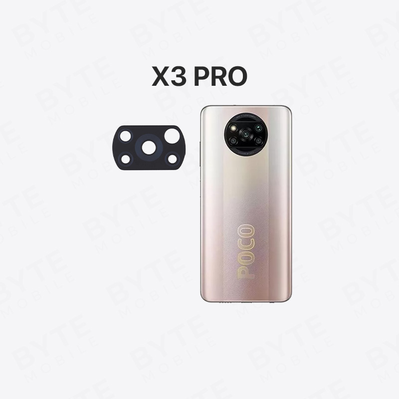 شیشه لنر اورجینال دوربین XIAOMI POCO X3 PRO