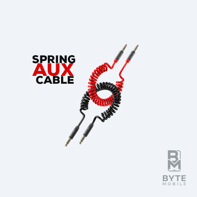 کابل فنری Usams Spring Aux Cable