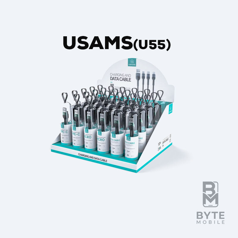 کابل شارژ و دیتا  USAMS U55 Type-C