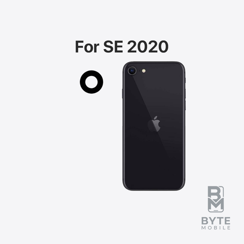 شیشه لنز دوربین اورجینال آیفون SE 2020