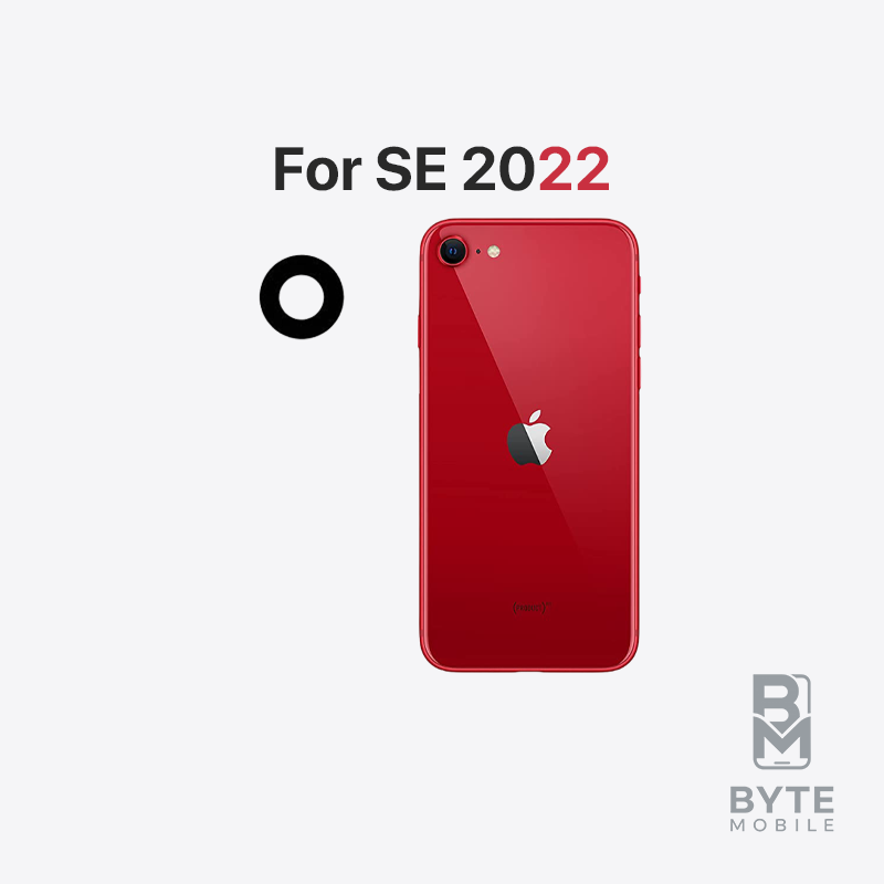 شیشه لنز دوربین اورجینال آیفون SE 2022